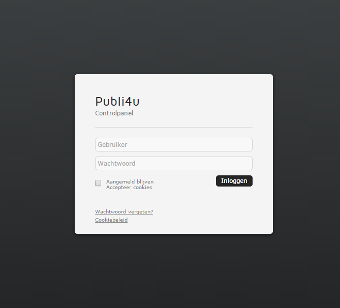 Websitebeheer via een gebruiksvriendelijk CMS systeem Websitebeheer via een gebruiksvriendelijk CMS systeem