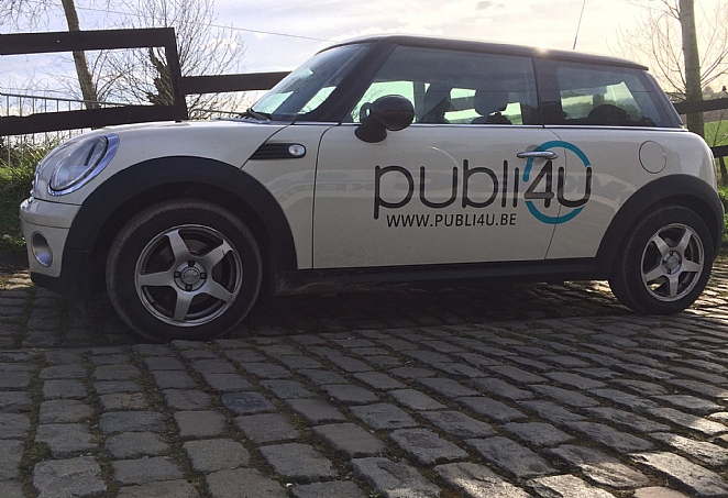 Laat uw bedrijfswagen beletteren Laat uw bedrijfswagen beletteren