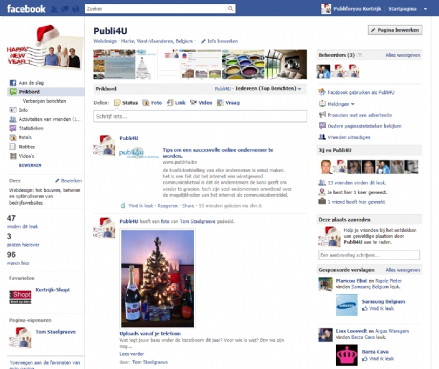 Nieuwigheden bij Facebook Nieuwigheden bij Facebook