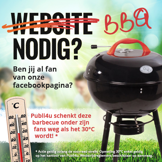 Barbecue Facebook actie #company#