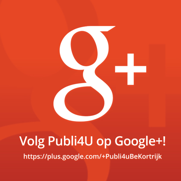 Volg ons op Google Plus