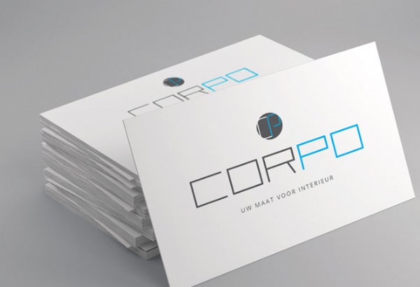 Visitekaartjes voor Corpo Interieur