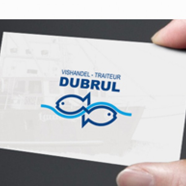 Leuke visitekaartjes voor Vishandel Dubrul
