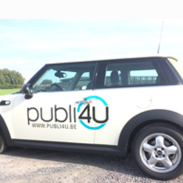 Auto belettering promo Mini