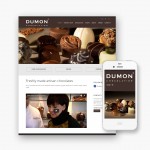 Pro pakket website voor Chocolatier Dumon uit Torhout