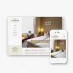 Pro pakket website voor Hotel Le Houck uit Koksijde