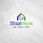 Gloednieuw logo ontwerp voor Straalnieuw uit Kortrijk