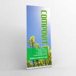 Roll-up banners voor Compovit uit Rollegem en Veurne