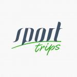 Fris en modern logo voor Sport Trips uit Kortrijk