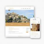 Pro pakket website voor vakantiewoning Clos du Luberon in de Provence