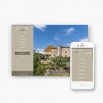 Pro pakket website voor kasteel Château d'Aix in Frankrijk