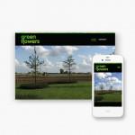 Pro pakket website voor tuinaanleg Green Flowers uit Waregem
