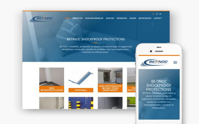 Website op maat voor Betinoc uit België