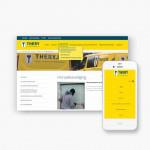 Pro pakket website voor slotenmaker Thery uit Heule
