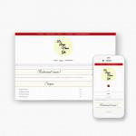 Pro pakket website voor restaurant De Lange Muur uit Gits